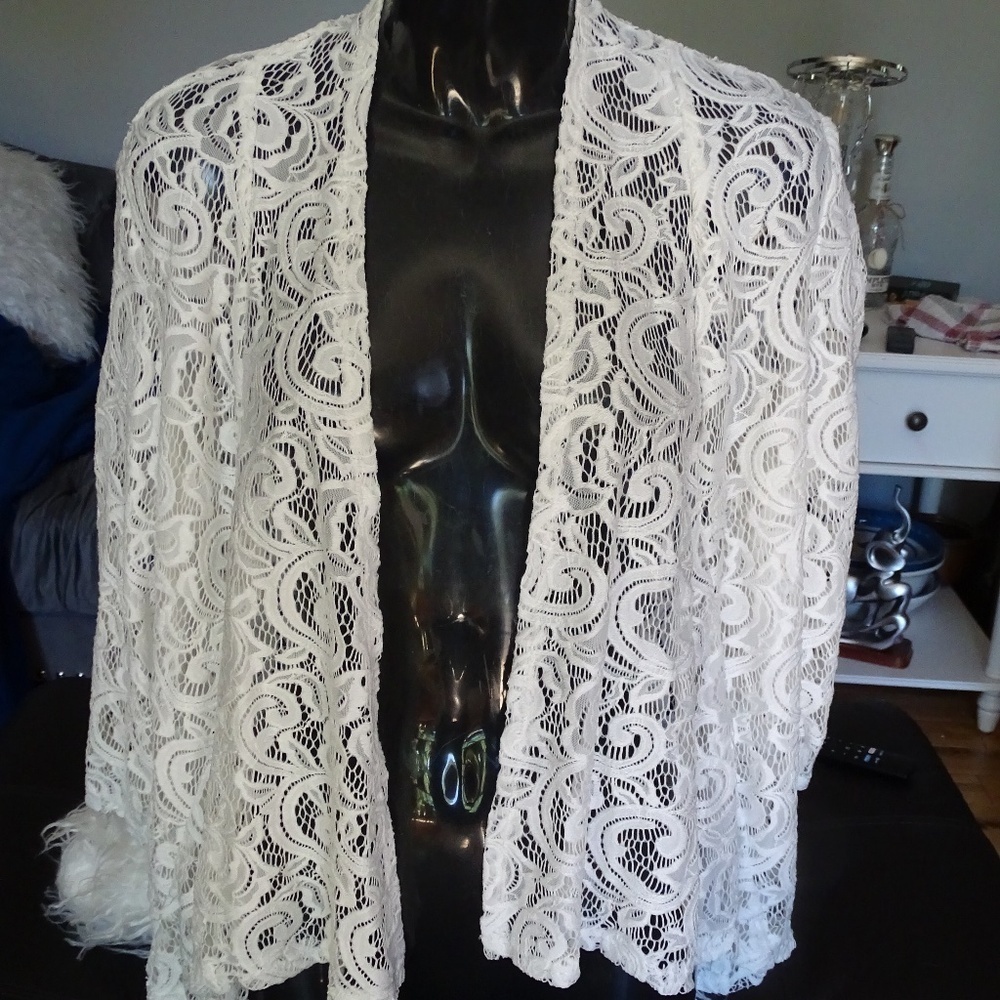 CLIENTELE LACE CARDIGAN/JACKET